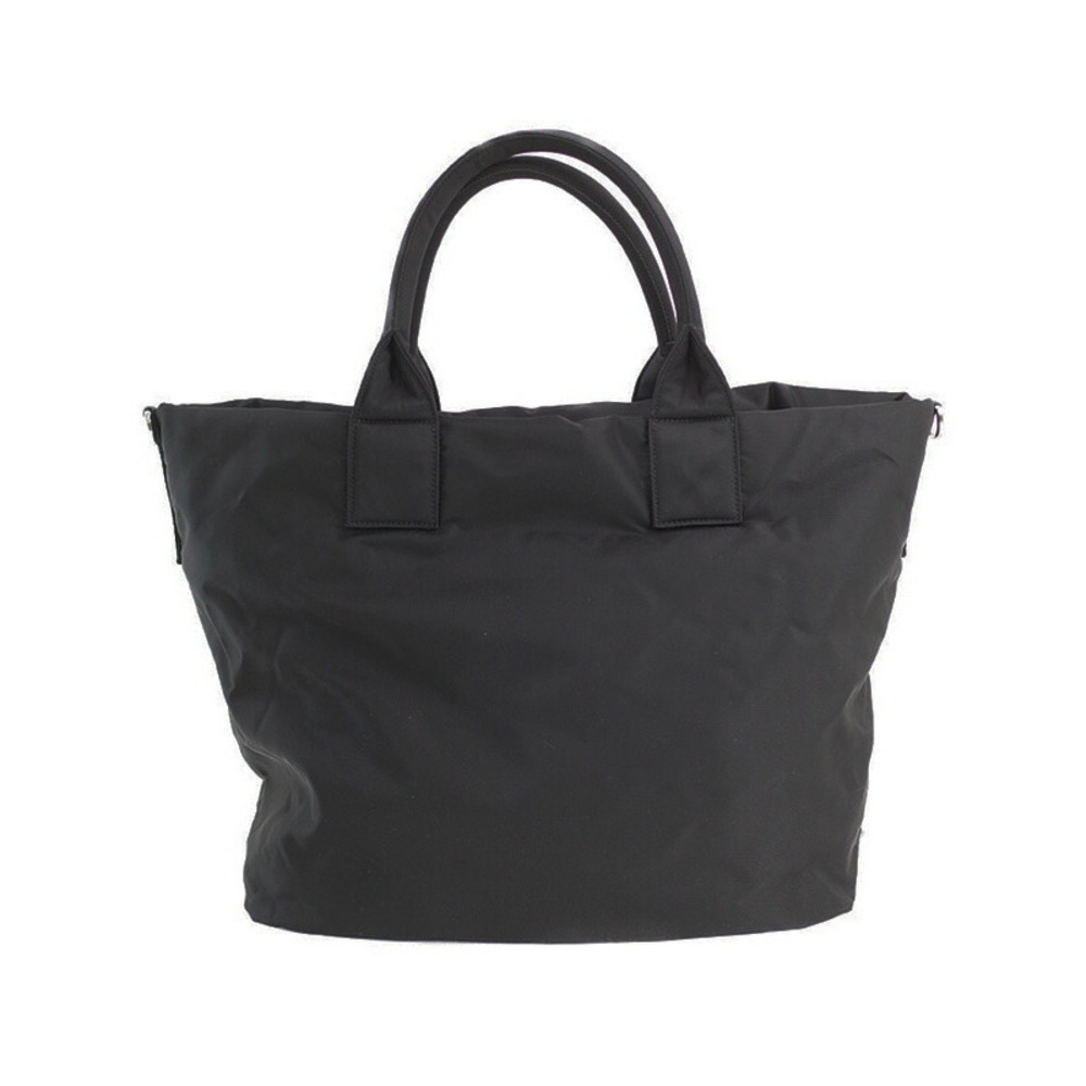 Prada Tessuto Reversible Tote Bag khaki green nylon black top - Picture 4 of 9